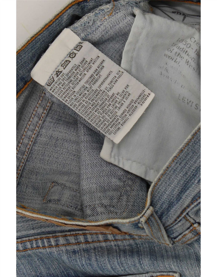 Levi's Jean Droit 595 Femme W27 L32 Bleu Coton
