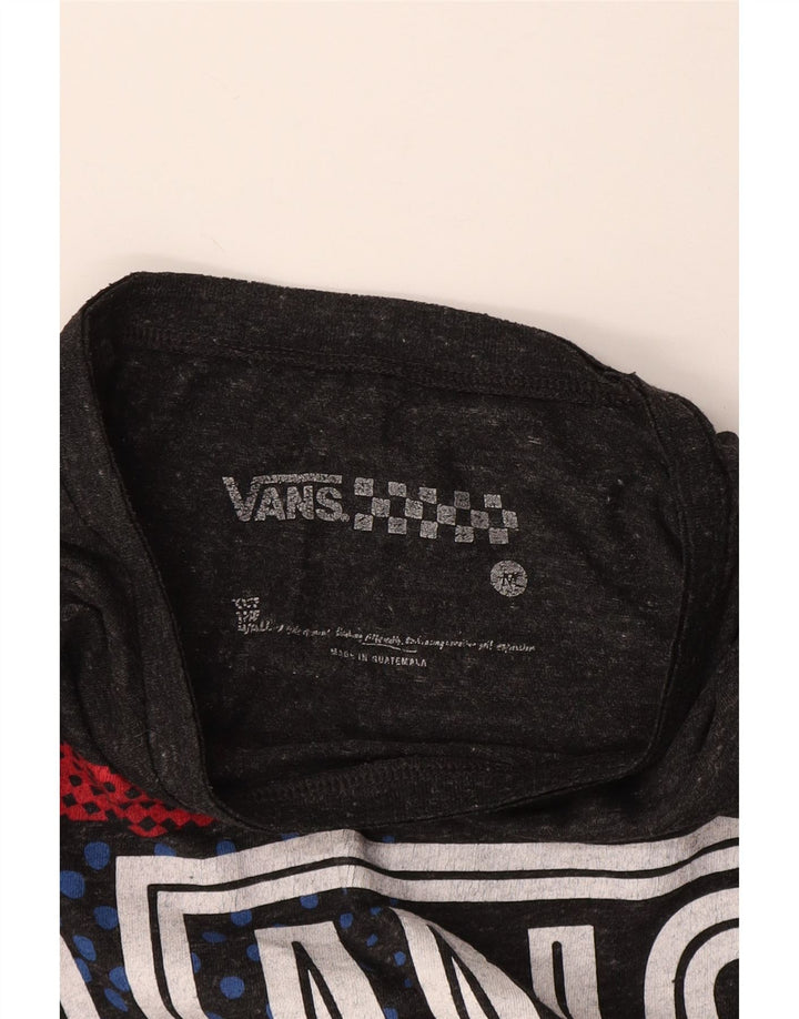 Vans T-Shirt Graphique Homme Gris Moyen Moucheté
