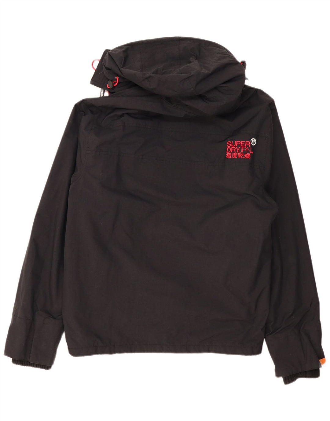 SUPERDRY Veste coupe-vent à capuche Windcheater pour femme UK 20 2XL Noir