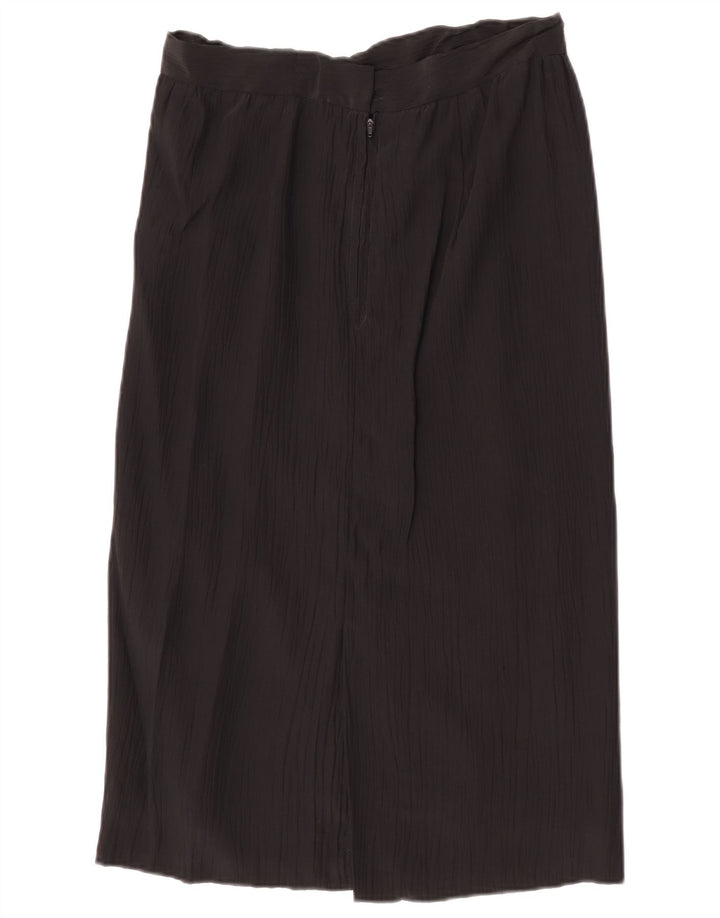 Jupe Midi Femme Vintage W30 Noir Moyen