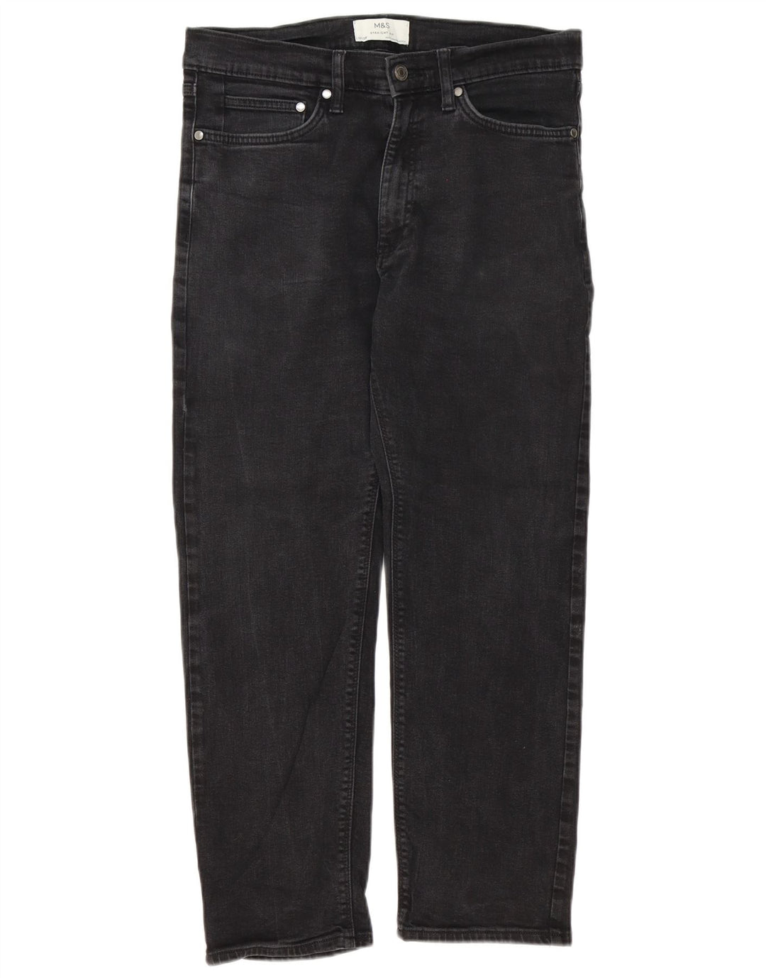Marks & Spencer Jean droit homme W32 L27 coton noir