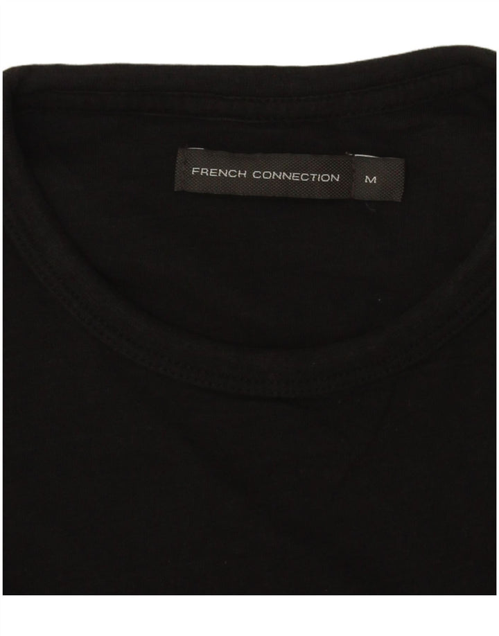 French Connection T-Shirt Homme Noir Moyen Coton