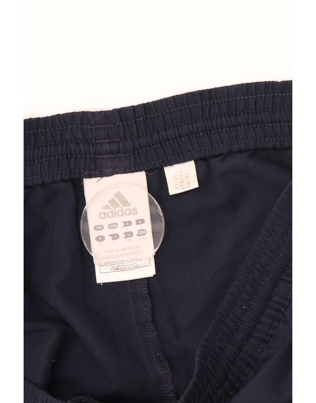 Adidas Pantalon de survêtement pour homme Pantalon de jogging Large Bleu marine Polyester