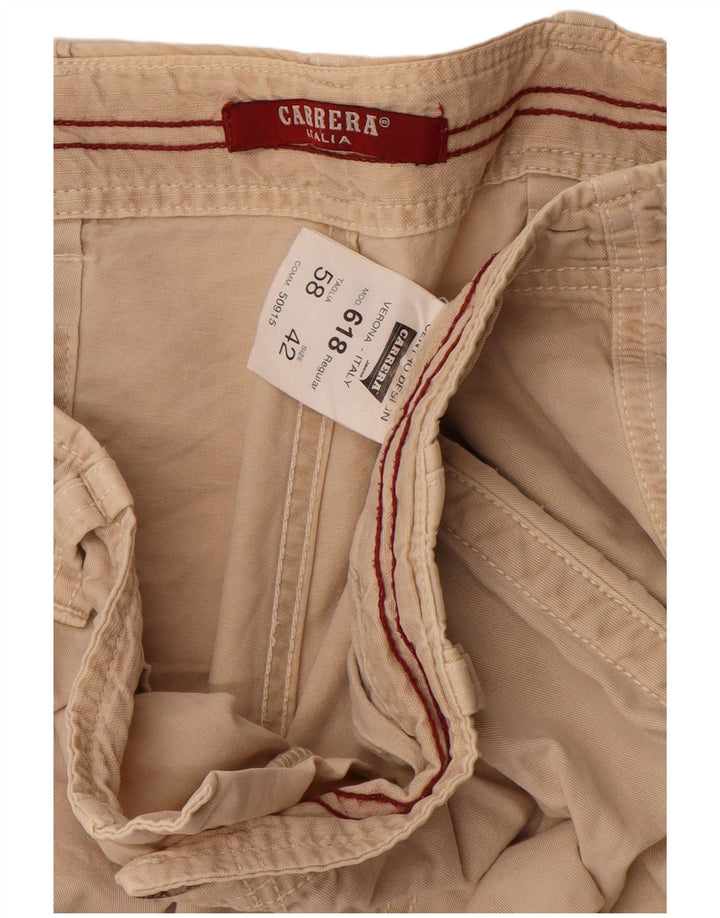 CARRERA Short Cargo 618 Homme W42 2XL Beige Coton