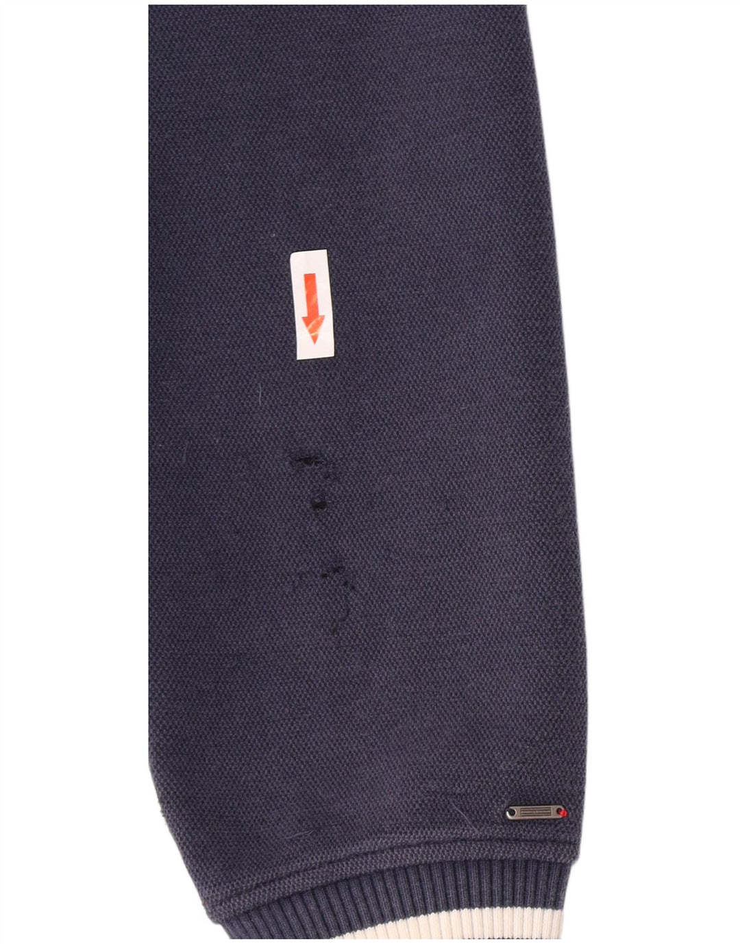 Tommy Hilfiger Veste Varsity surdimensionnée pour femme UK 10 Small Bleu marine