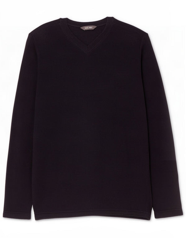 Marks & Spencer Pull polaire coupe classique pour homme Bleu marine moyen Polyester