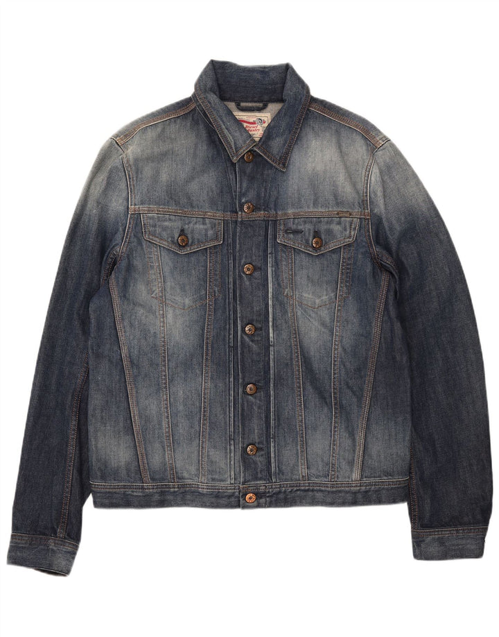 Diesel Veste en Jean Homme UK 42 XL Bleu Coton