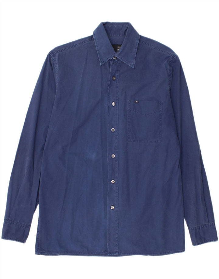 Chemise Homme Gas Small Bleu Marine Coton