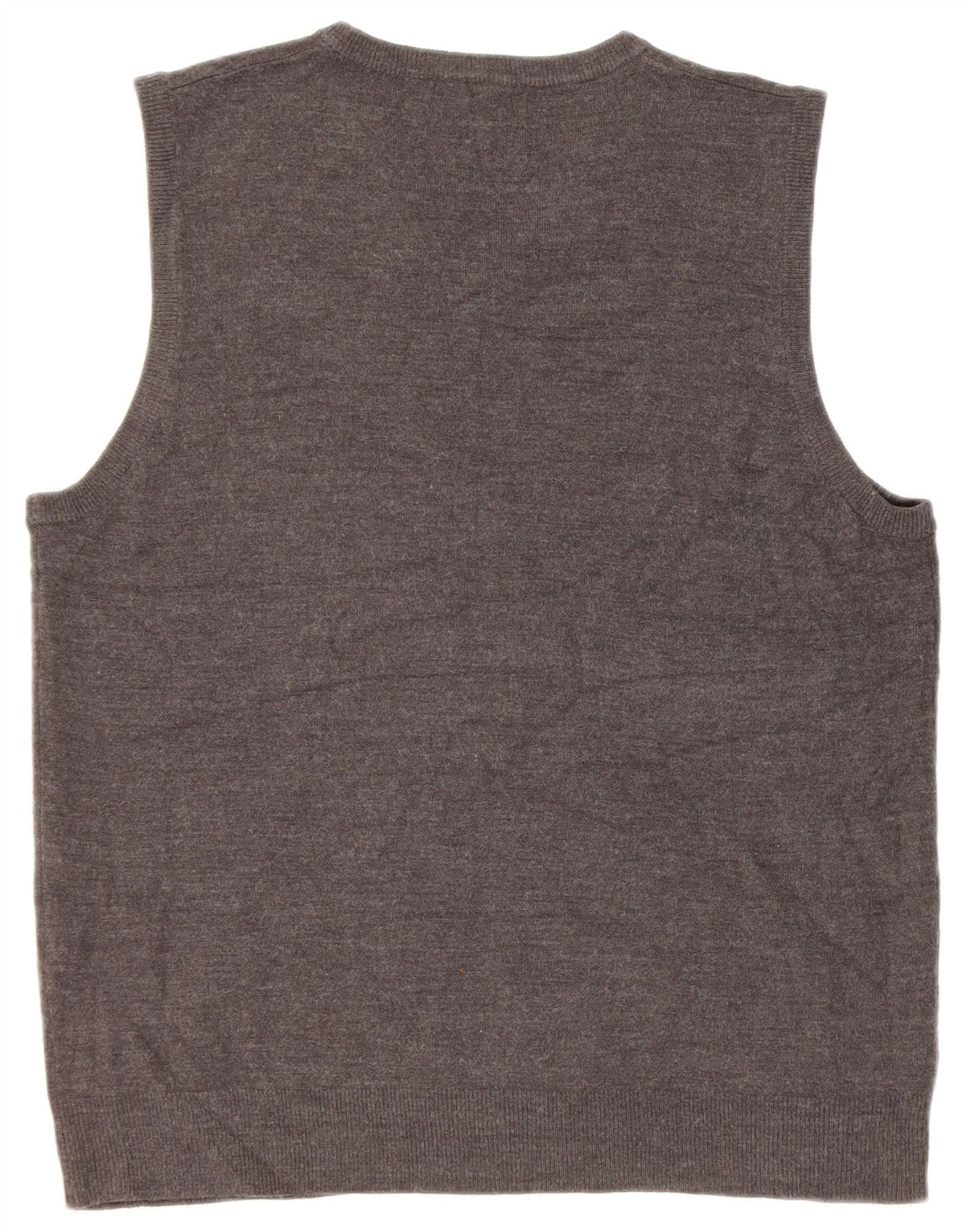 John Lewis Débardeur Gilet Homme XL Gris Acrylique