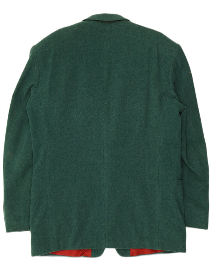 Redpoint Veste blazer à 2 boutons pour homme UK 40 Large laine d'agneau verte