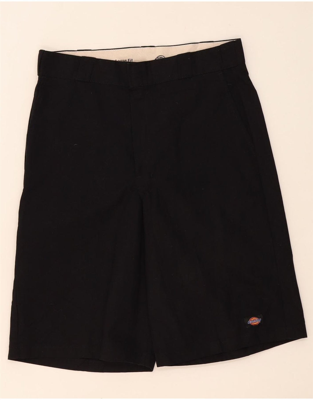 DICKIES Short cargo coupe ample pour homme W34 Large Noir Polyester