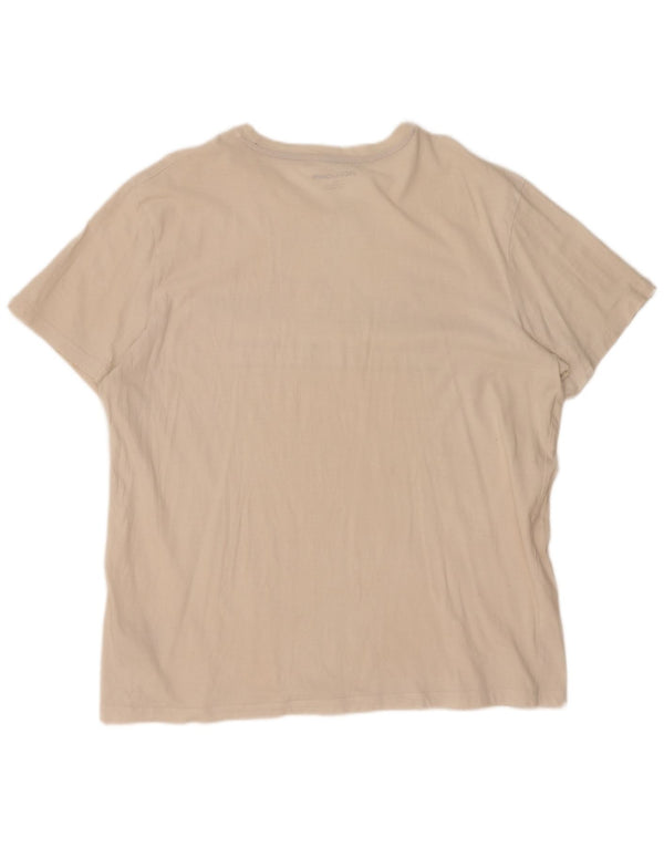 Jack & Jones T-Shirt Graphique Homme Haut 2XL Blanc Coton