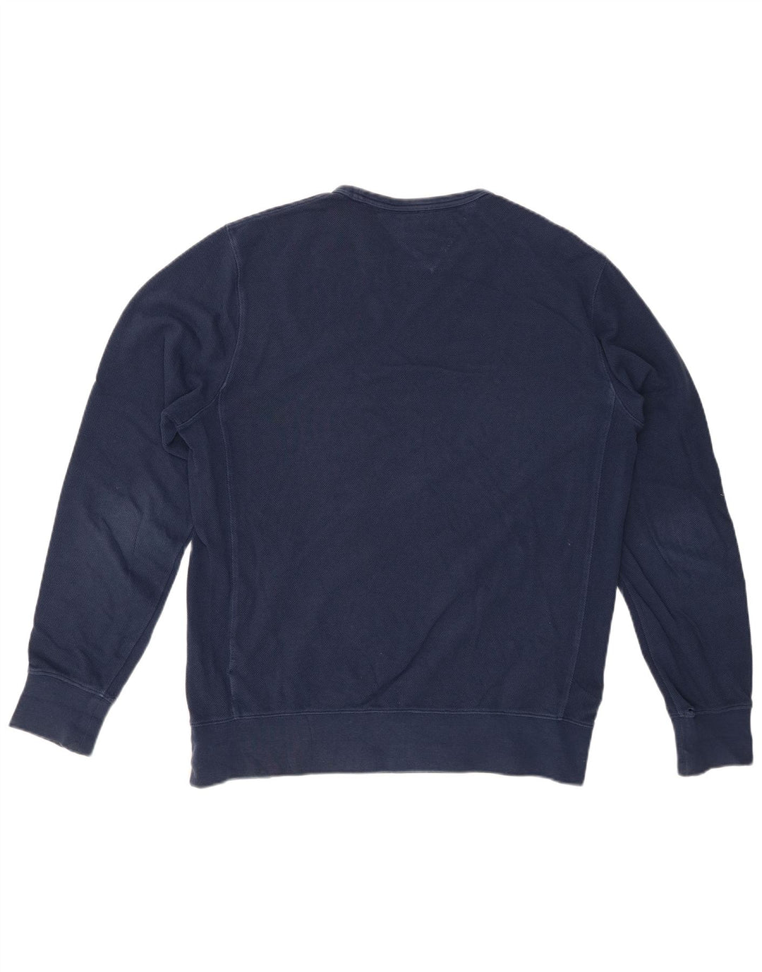 TOMMY HILFIGER Sweat-shirt coupe vintage pour hommes, grand coton bleu marine