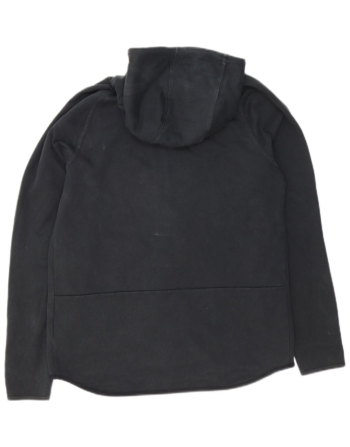 Nike Sweat à capuche zippé pour homme en coton noir moyen