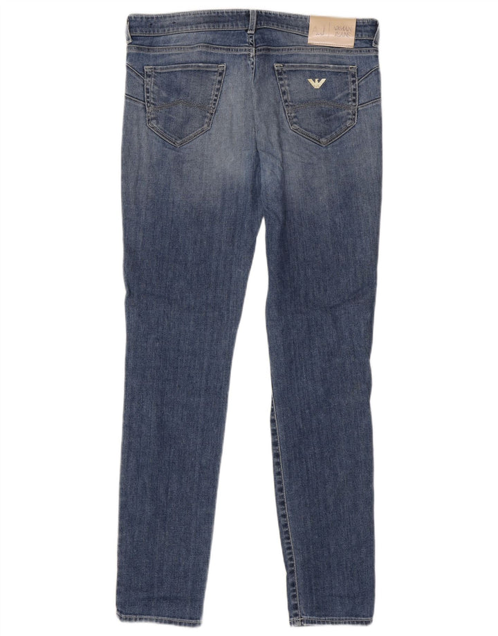 ARMANI Femme Jean Skinny W30 L30 Bleu Coton