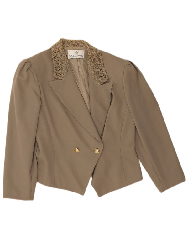 Fiorella Rubino Ensemble jupe 2 pièces pour femme UK 12 Medium W28 Marron