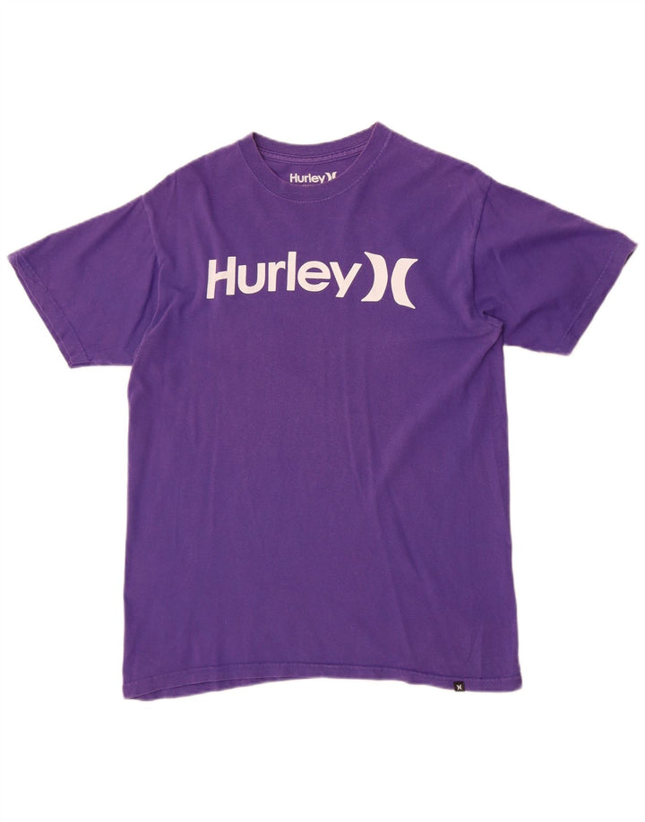 Harley T-shirt graphique coupe régulière pour homme en coton violet moyen