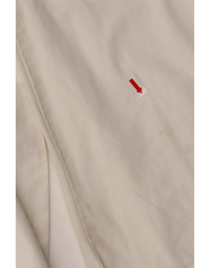 DIESEL Pantalon Chino Coupe Ample Femme W28 L31 Coton Blanc