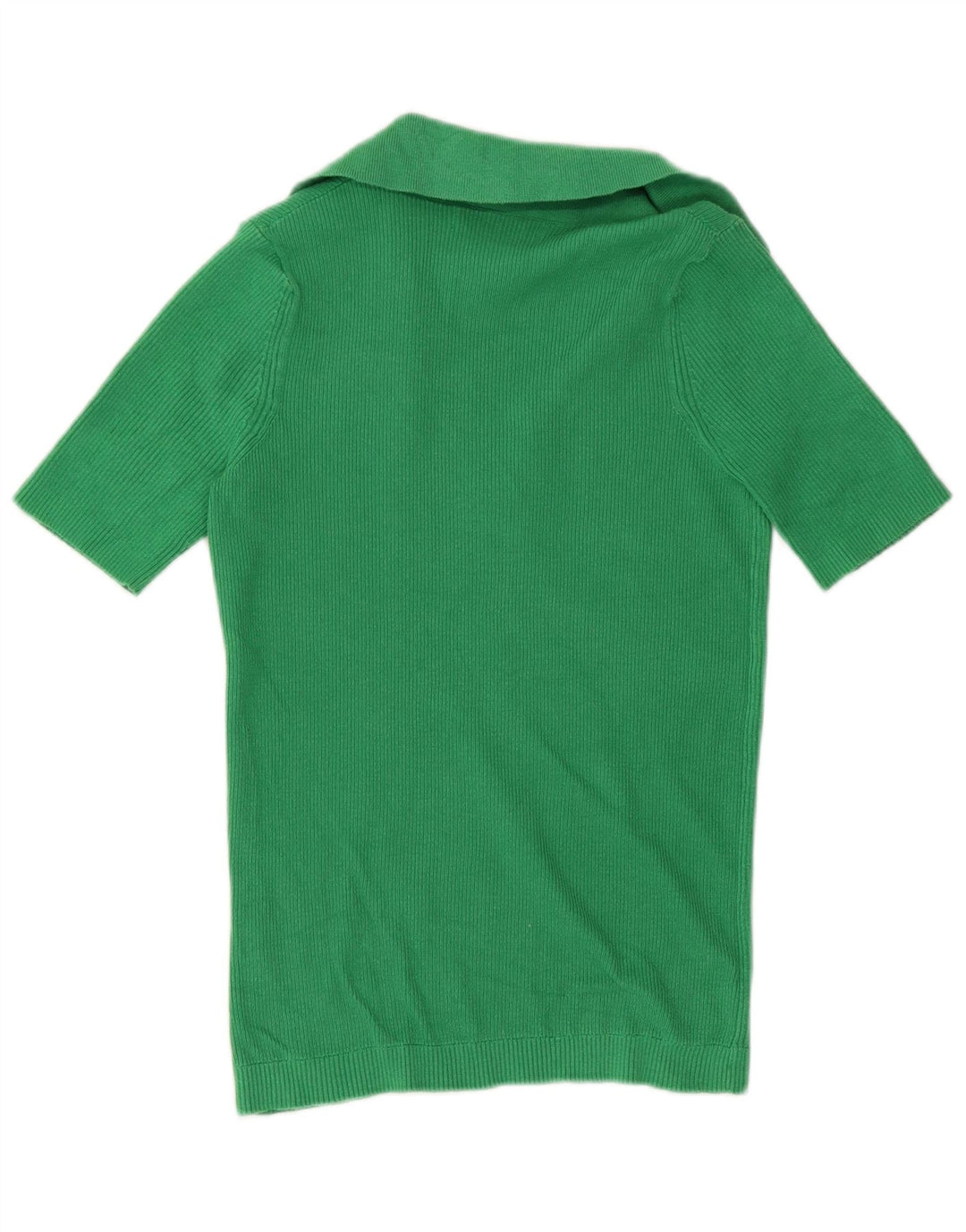 Marks & Spencer Polo tricoté pour femme UK 8 Small Vert