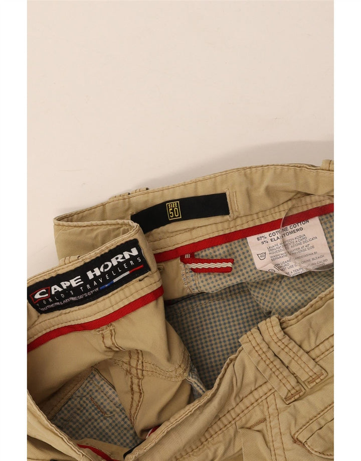 CAPE HORN Short Chino Homme IT 50 Large W36 Coton Beige