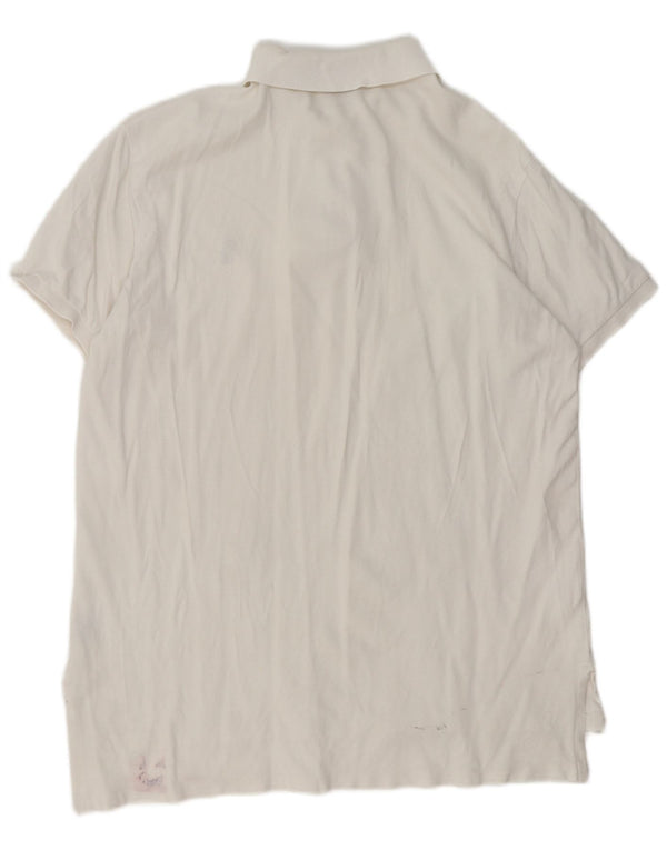 Polo Ralph Lauren Chemise sur mesure pour hommes Grand coton blanc