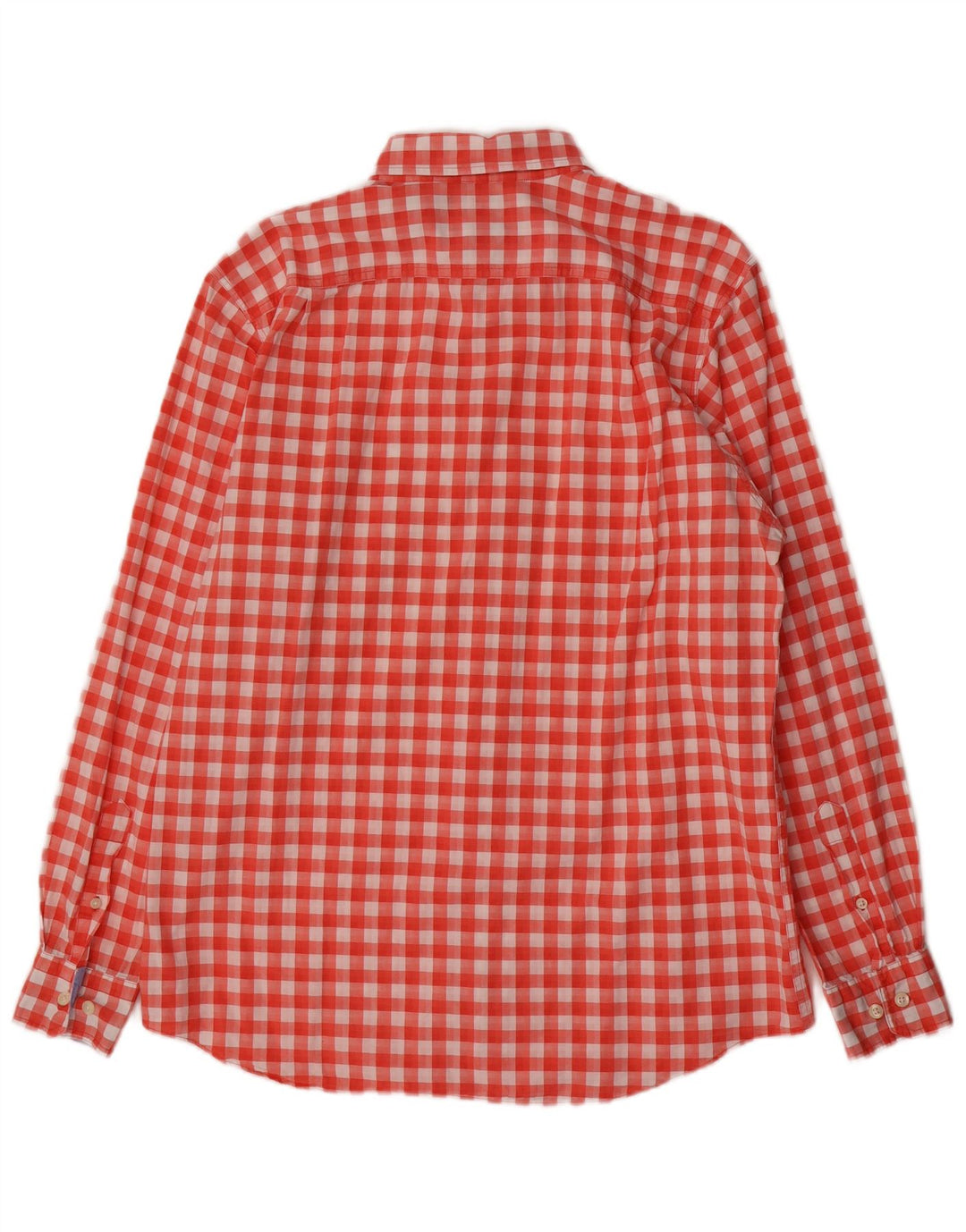 Chemise Homme Nautica Coton Vichy Rouge Moyen
