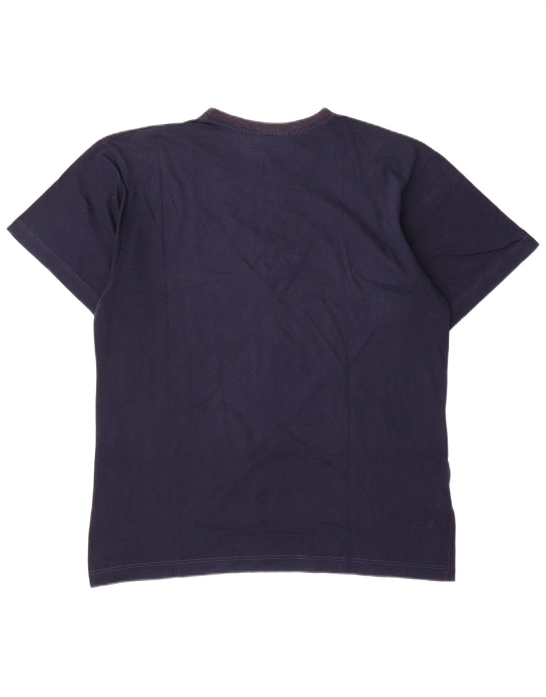 AUSTRALIAN L'ALPINA T-Shirt Graphique Homme Top IT 52 Large Bleu Marine Coton