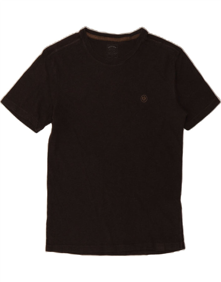 FAT FACE Womens T-Shirt Top UK 12 Medium Brown Vintage Fat Face and Second-Hand Fat Face from Messina Hembry 