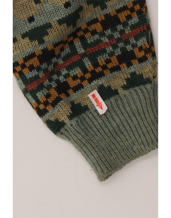 Marks & Spencer Pull Cardigan Homme Multicolore Fair Isle