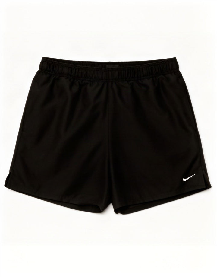 Short de sport Nike pour hommes, grand, noir, polyester