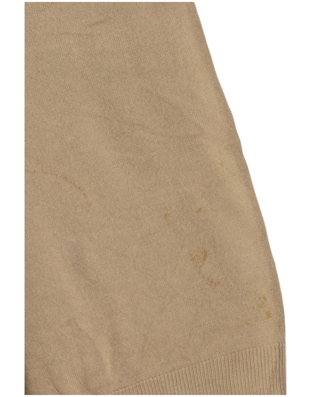 Marks & Spencer Pull autographe à col en V pour homme Petit en acrylique beige