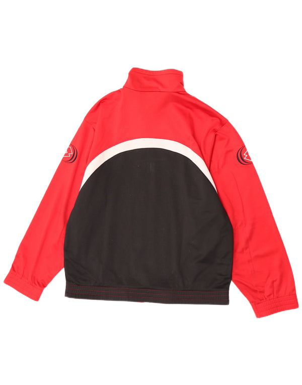 Lotto Veste de survêtement graphique pour homme UK 38/40 Rouge moyen Colourblock