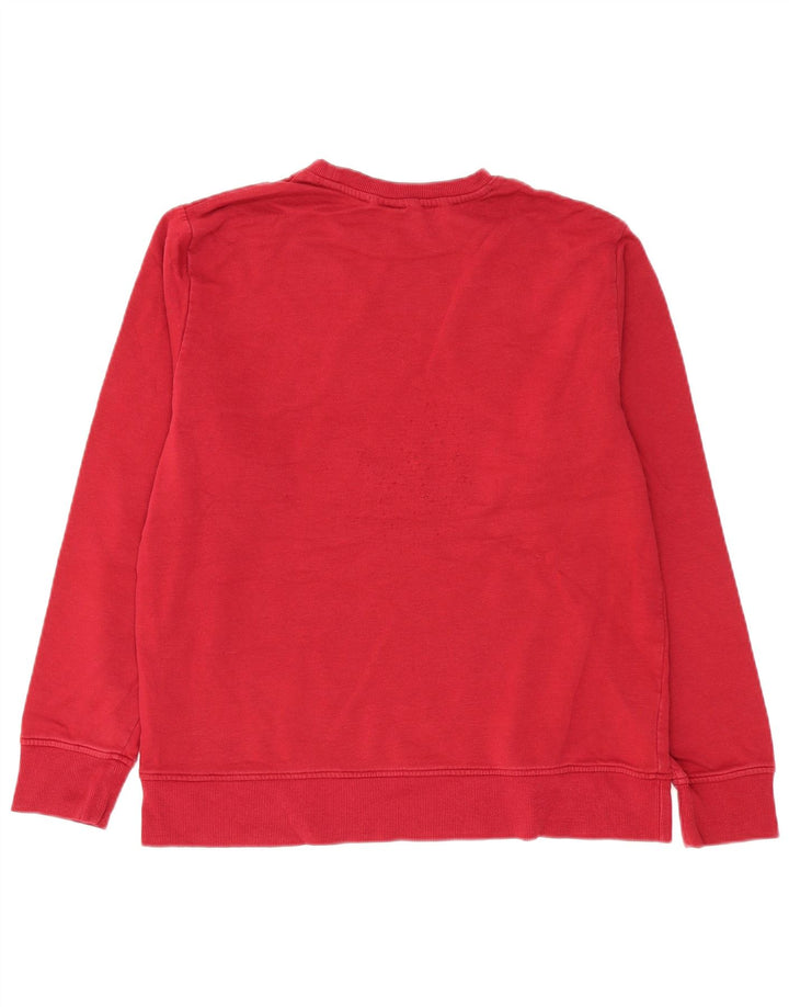 Reebok Sweatshirt Graphic Sweatshirt Jumper Large Homme Bordeaux