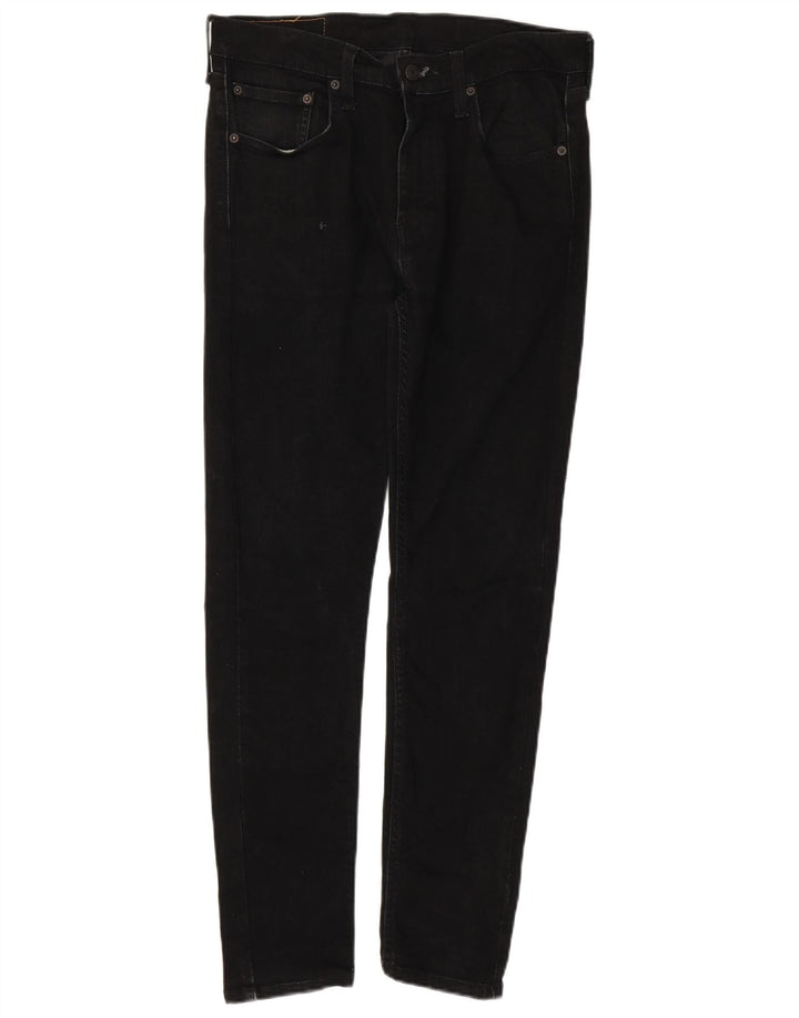 Levi's Jean 519 Skinny W32 L29 Homme Noir Coton
