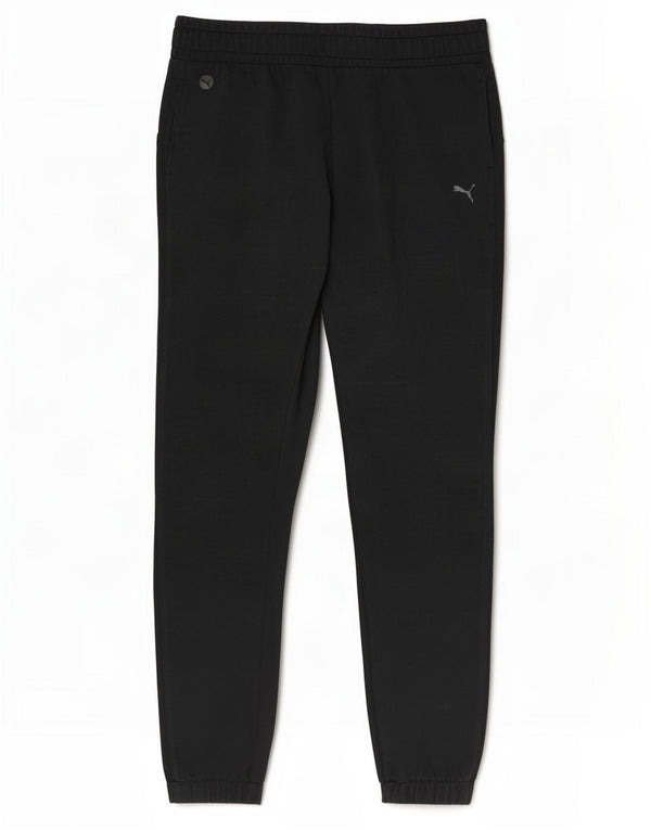Puma Pantalon de survêtement pour femme Joggers UK 16 Large Noir Coton
