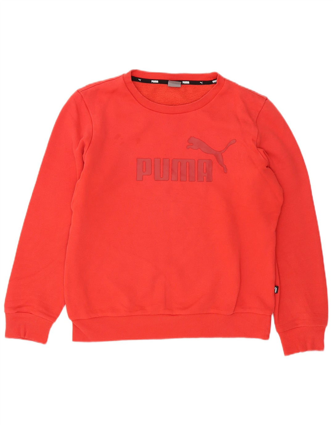 Puma Sweat-Shirt Graphique Homme Rouge Small