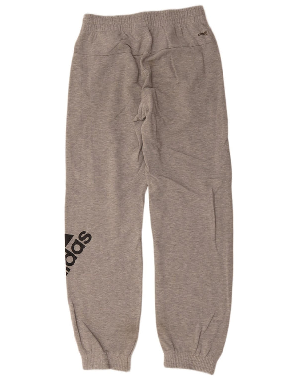 Adidas Pantalon de survêtement Climalite Graphic pour homme en coton gris Taille S