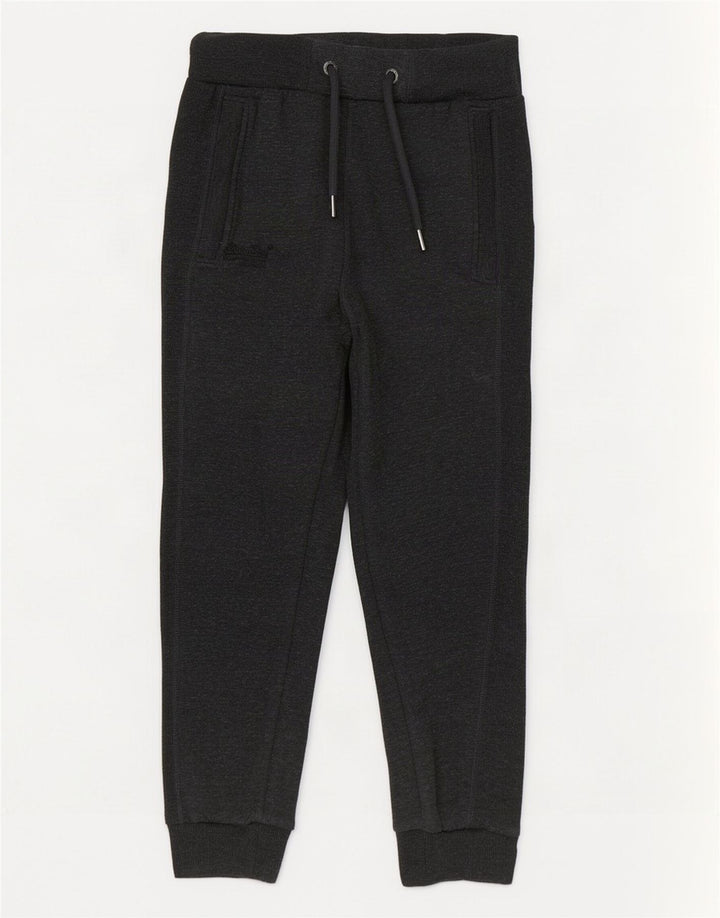 Superdry Homme Pantalon De Survêtement Joggers Petit Gris Moucheté Coton