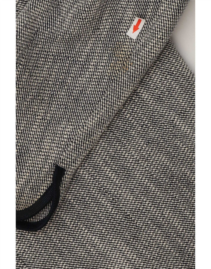 Hobbs Veste blazer à 2 boutons pour femme UK 10 Petit bleu marine en coton