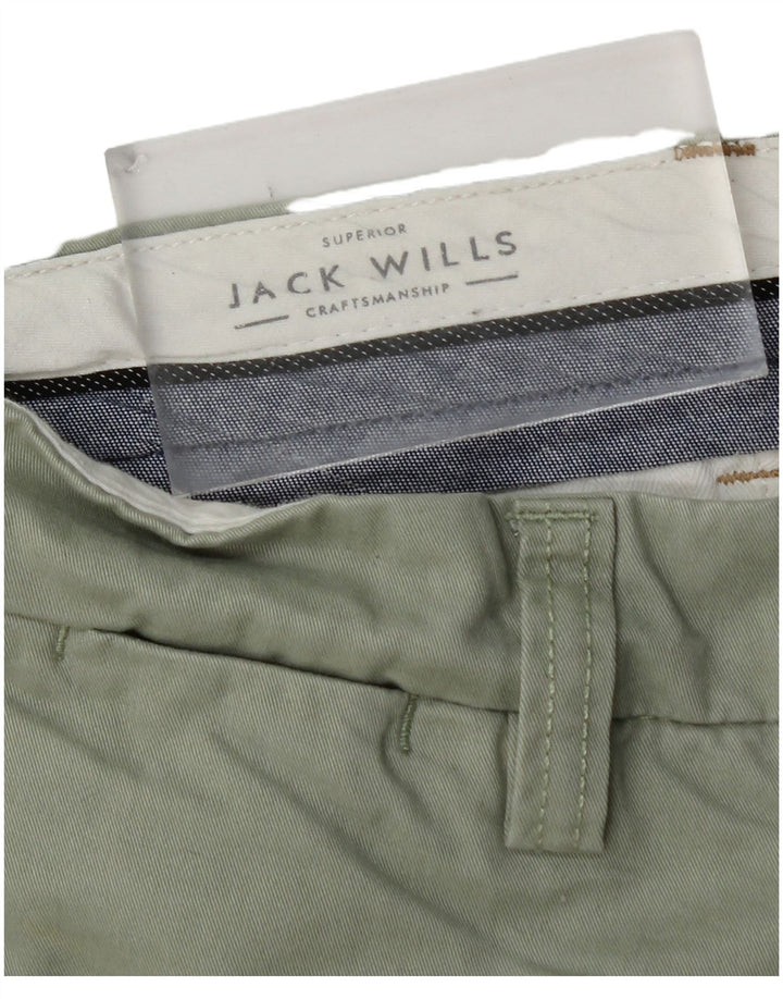 Jack Wills Short Chino Homme W30 Coton Vert Moyen