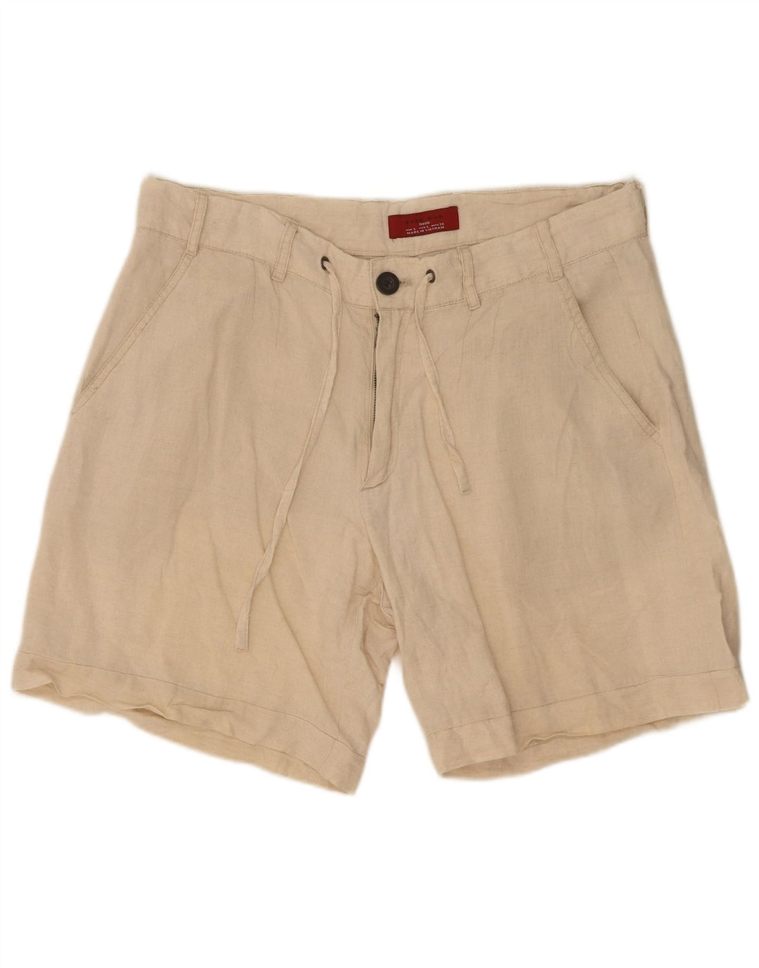 Zara Short Chino Homme Large W32 Beige