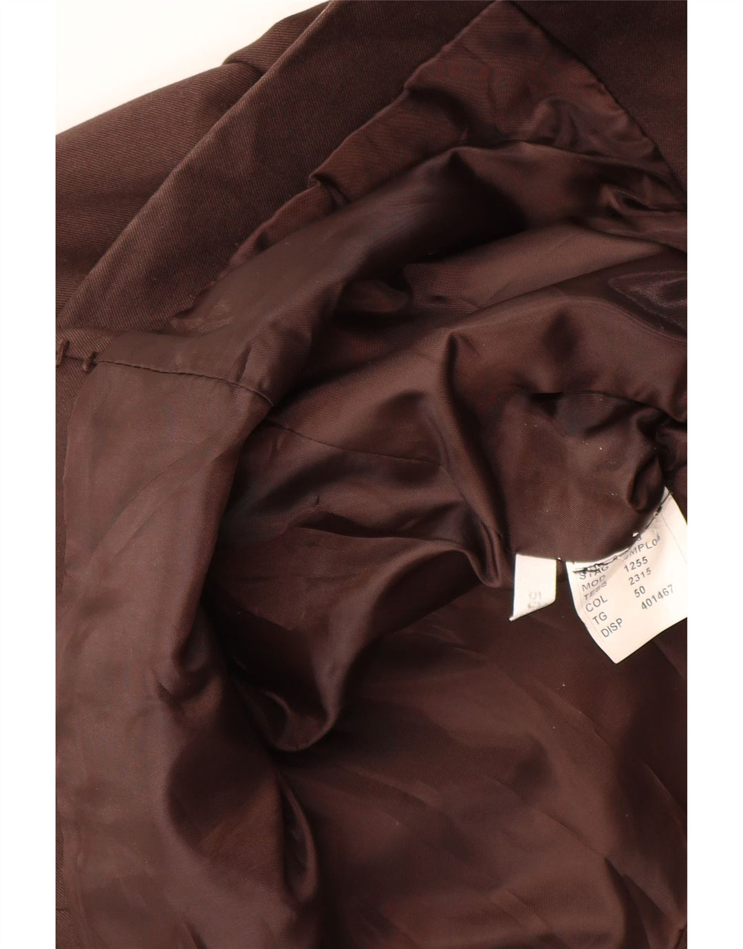 Iceberg Veste Blazer 3 Boutons Homme IT 50 Large Marron Viscose