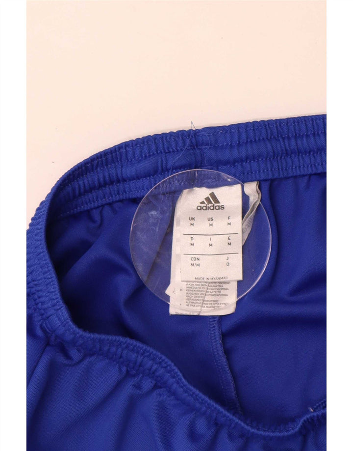 Adidas Short de Sport Climalite Homme Bleu Moyen Polyester