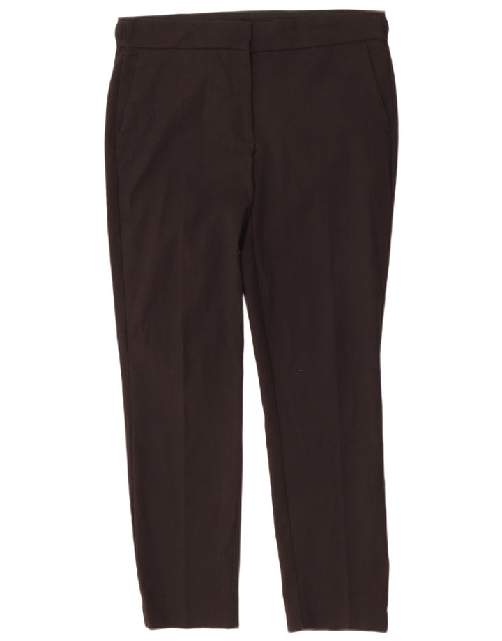 Pantalon Chino Slim Femme Zara Large W30 L27 Noir