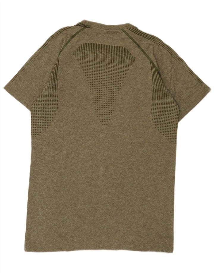 Puma T-Shirt Homme Kaki Petit