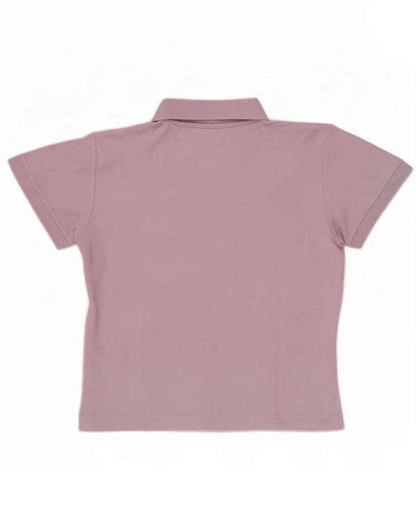 Fila Polo Femme UK 16 Large Rose Coton