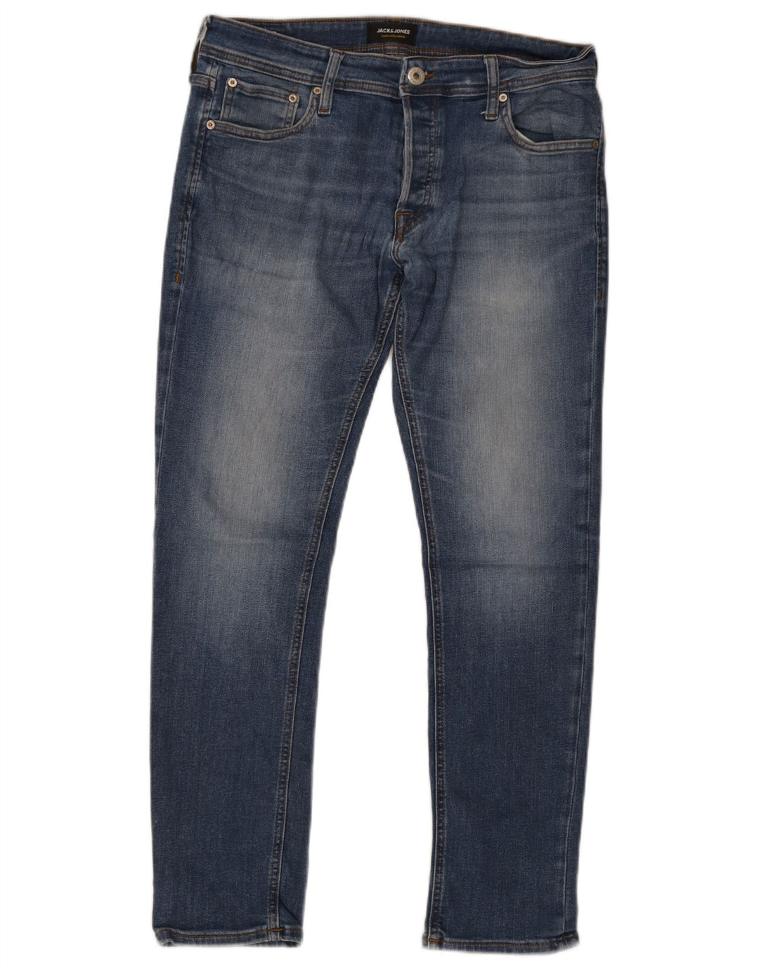 Jack & Jones Jean Slim W33 L30 Homme Bleu Coton