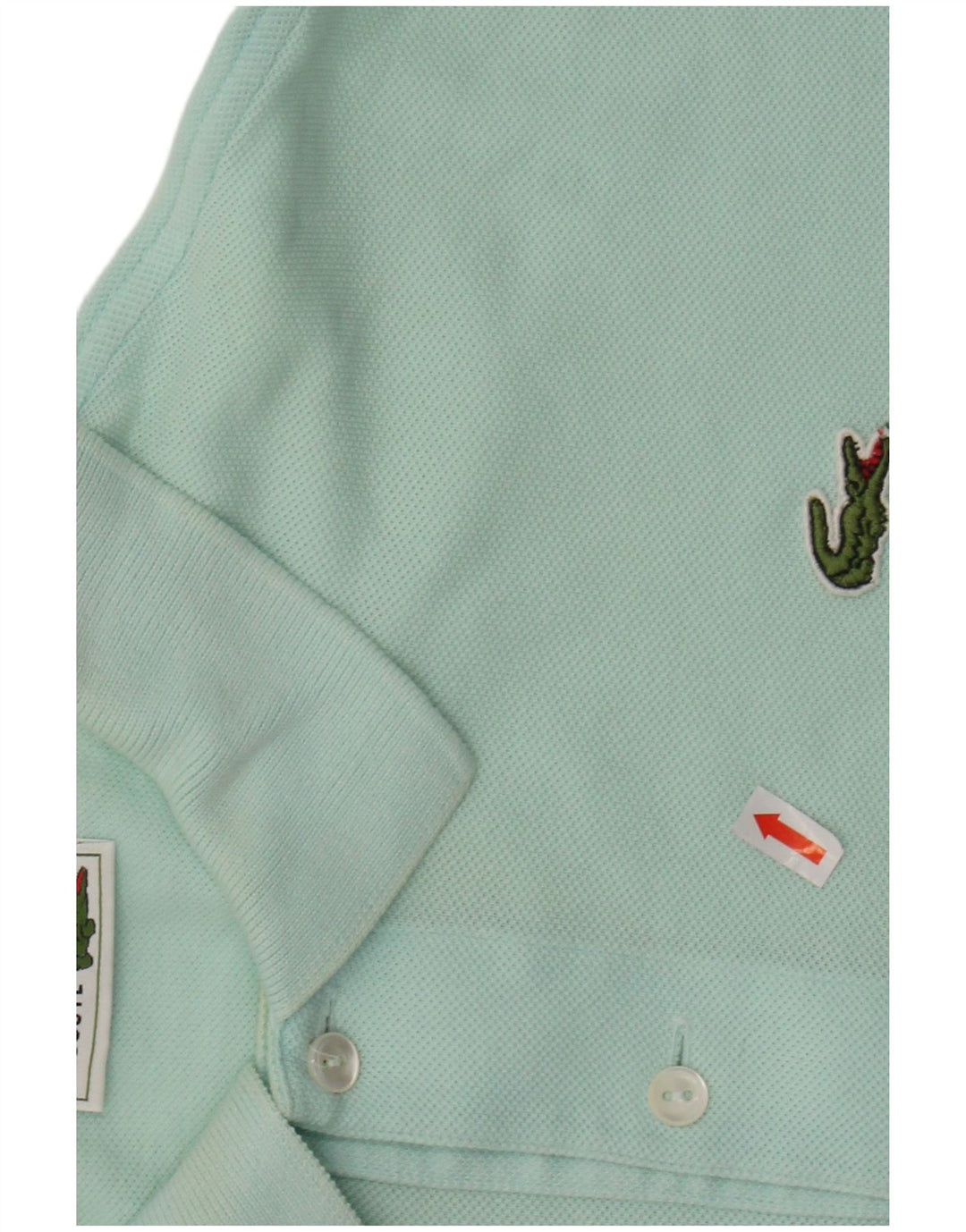 LACOSTE Polo Homme Taille 6 XL Coton Turquoise