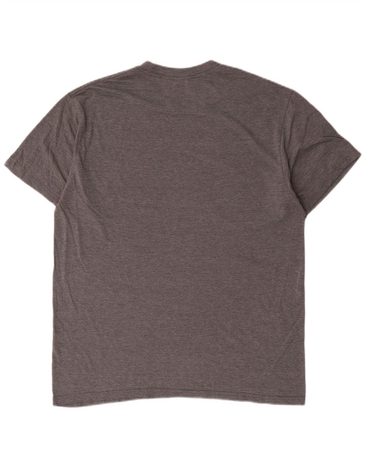Volcom T-shirt graphique pour hommes, grand, gris, coton