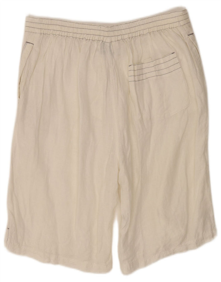 Hugo Boss Bermuda Homme Large W34 Blanc